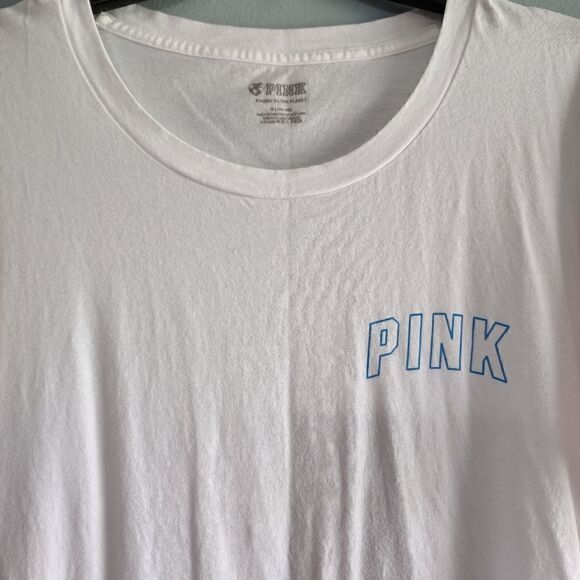 Victoria's Secret PINK Campus Short Sleeve Tee, size Medium - Picture 8 of 10